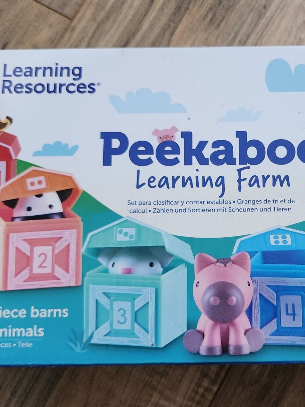 Learning Resources Peekaboo Learning Farm - Toddler Toys Activities